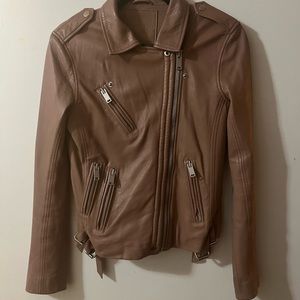 Amaryllis Moto biker leather jacket